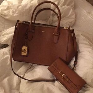 Ralph Lauren Tan Tote